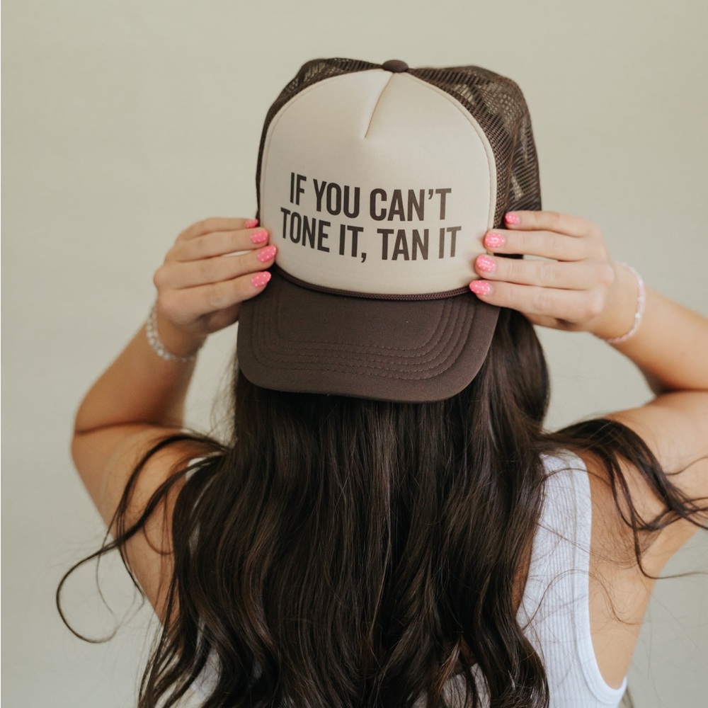 OTTO Brown and Cream Trucker Hat